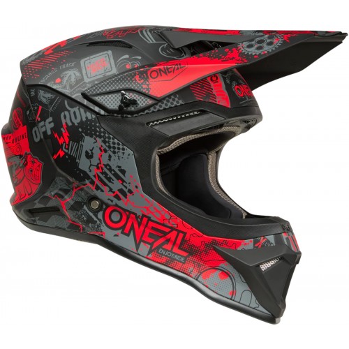 Мотошолом Oneal 1SRS Vibrant V.26 Black/Red