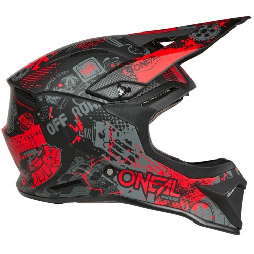 Мотошолом Oneal 1SRS Vibrant V.26 Black/Red