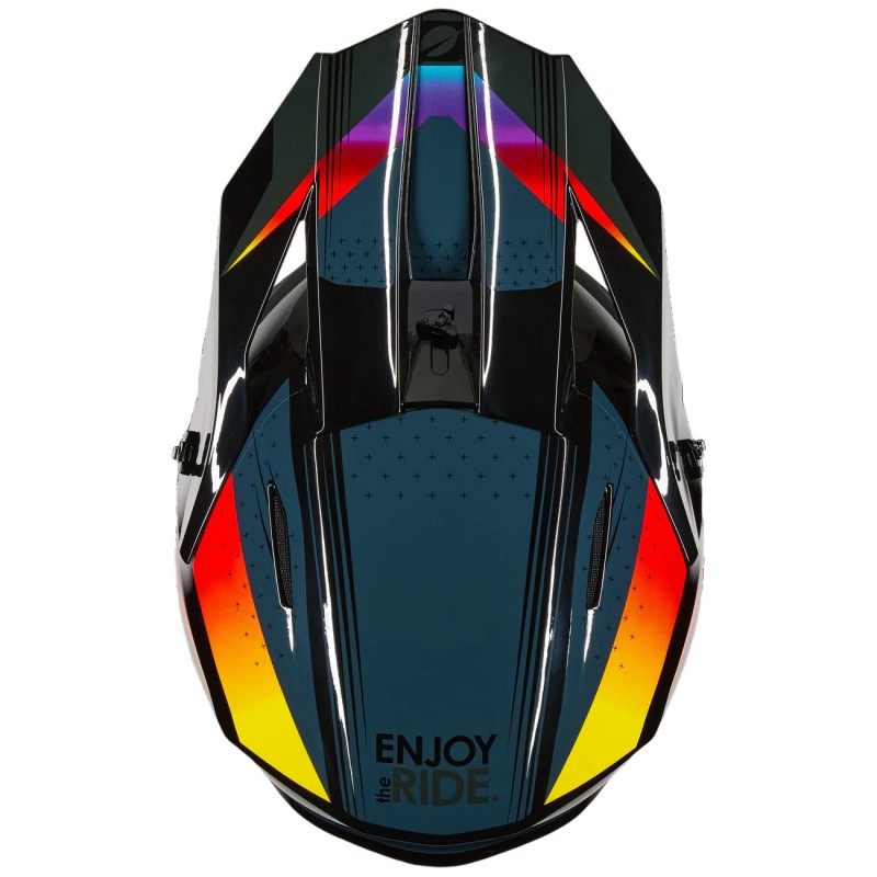 Мотошолом дитячий Oneal 1SRS RC V.26 Black/Multi