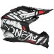Мотошолом Oneal 2SRS Glitch Black/White