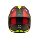 Мотошолом Oneal 3SRS Haze V.26 Black/Red/Yellow
