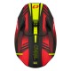 Мотошолом Oneal 3SRS Haze V.26 Black/Red/Yellow