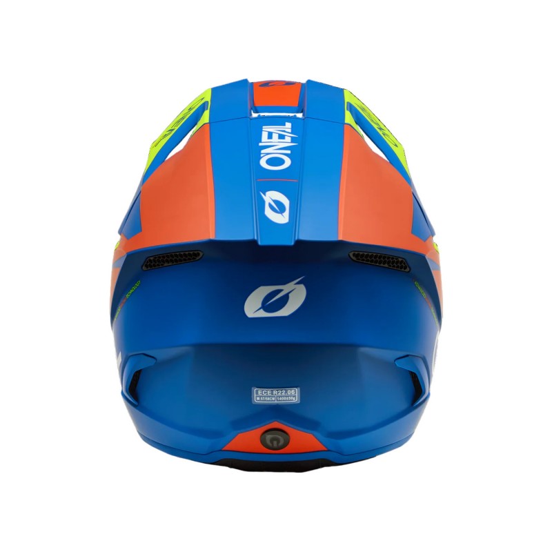 Мотошолом Oneal 3SRS Solid V.26 Blue/Neon
