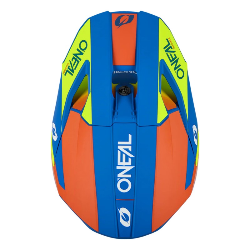 Мотошолом Oneal 3SRS Solid V.26 Blue/Neon
