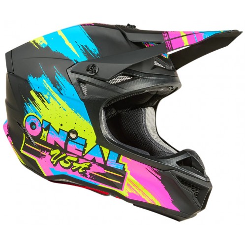 Мотошолом Oneal 5SRS Reseda V.26 Black/Neon