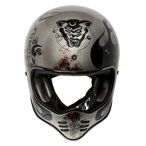 Мотошлем Premier Vintage Cross MX BD Titanium