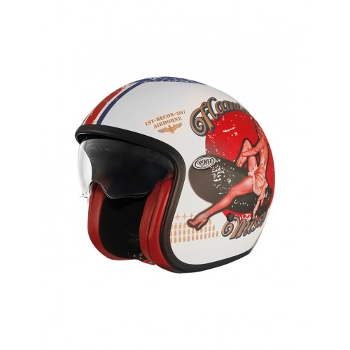 Мотошлем Premier Vintage Pin Up 88M