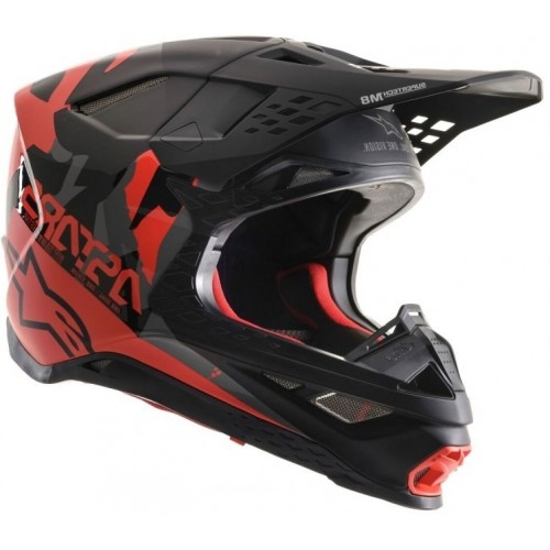 Мотошлем Alpinestars Supertech S-M8 Echo Black/Red