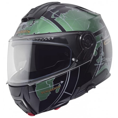 Мотошолом Schuberth C5 Globe Green