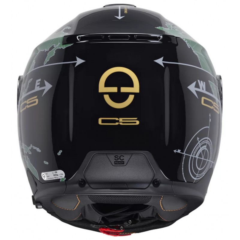 Мотошолом Schuberth C5 Globe Green