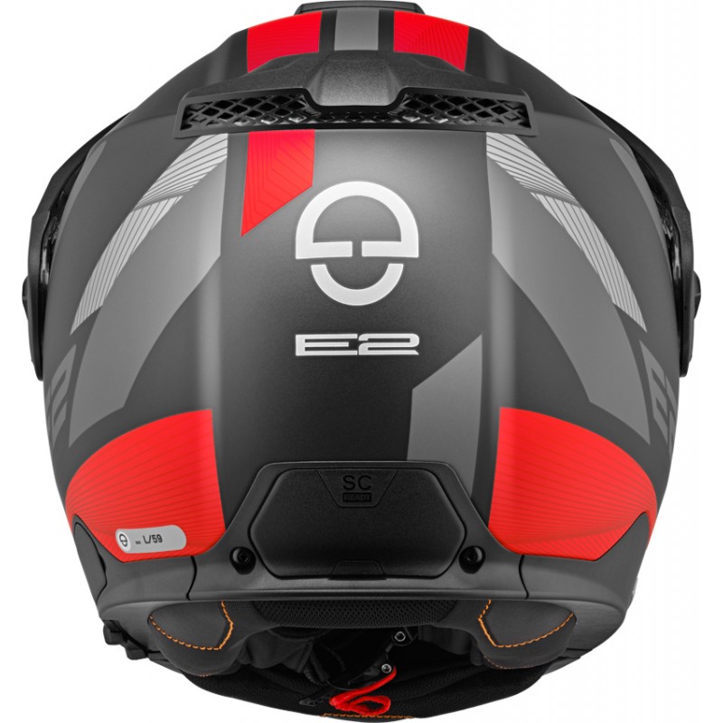 Мотошолом Schuberth E2 Defender Red