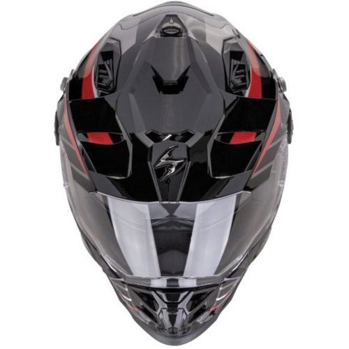 Мотошлем Scorpion ADF-9000 Air Feat Black/Silver/Red