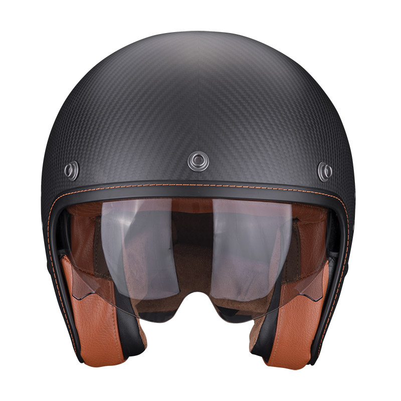Мотошлем Scorpion Belfast Evo Carbon Black Matt Мотошлем Scorpion Belfast Evo Carbon Black Matt