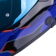 Мотошолом Scorpion EXO-530 Air Clip Blue/Black/Red