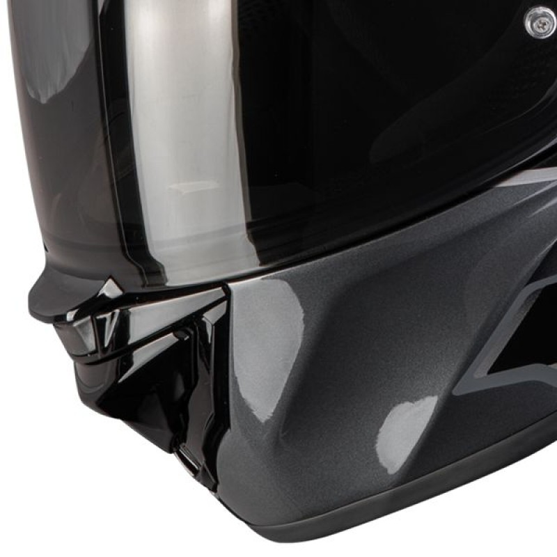 Мотошолом Scorpion EXO-530 Air Clip Silver/Black