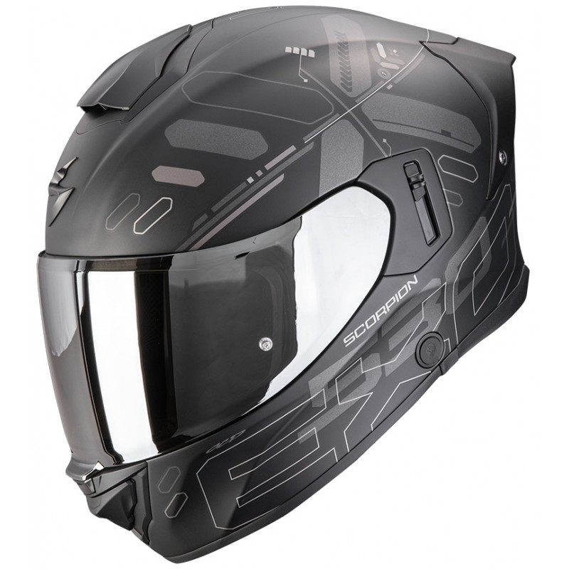 Мотошолом Scorpion EXO-530 Air Fond Matt Black/Silver