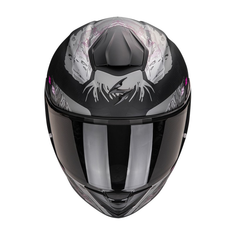 Мотошолом Scorpion EXO-530 Air Hadji Black/Pink
