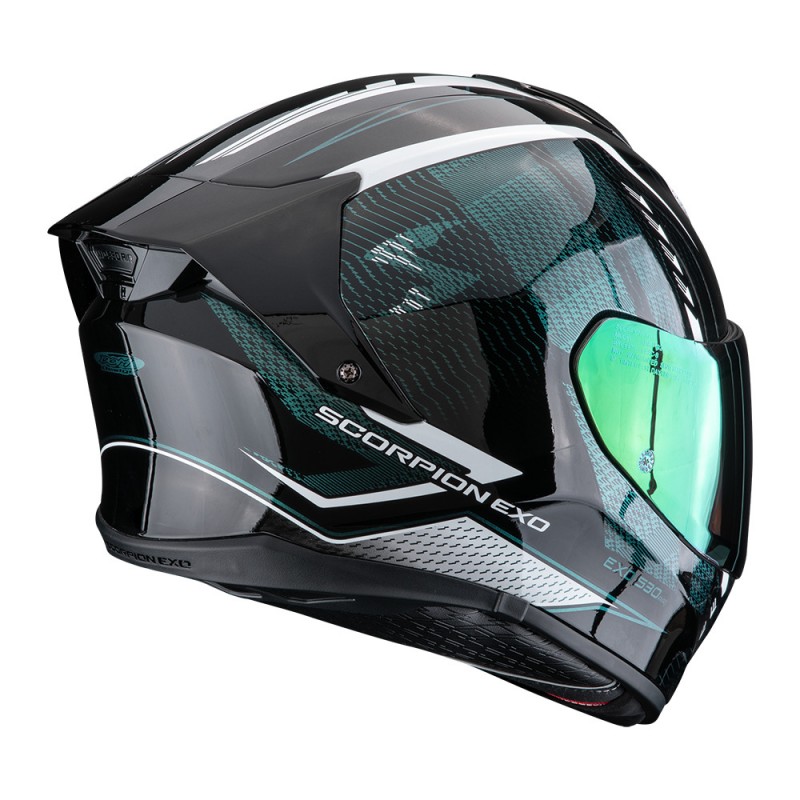 Мотошолом Scorpion EXO-530 Air Theras Black/Chameleon/White