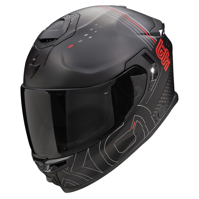 Мотошлем Scorpion EXO-GT Sp Air Techlane Black/Red Matt Мотошлем Scorpion EXO-GT Sp Air Techlane Black/Red Matt