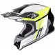 Мотошолом Scorpion VX-16 EVO Air Lignes Black/Neon Yellow