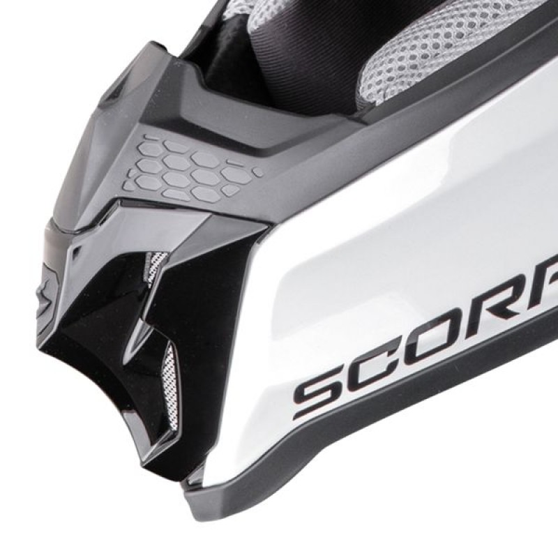 Мотошолом Scorpion VX-16 EVO Air Lignes Black/Neon Yellow