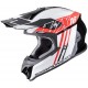 Мотошолом Scorpion VX-16 EVO Air Lignes Black/Red