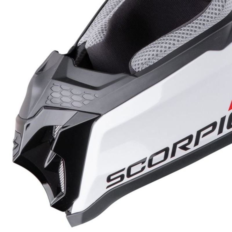 Мотошолом Scorpion VX-16 EVO Air Lignes Black/Red