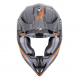 Мотошлем Scorpion VX-16 EVO Air ROD Grey/Orange