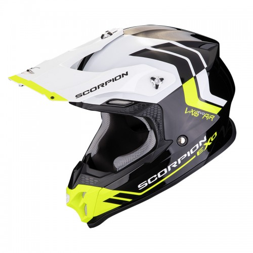 Мотошлем Scorpion VX-16 EVO Air Fusion Black/Yellow