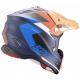 Мотошлем Scorpion VX-22 Air Beta Blue/Orange Matt