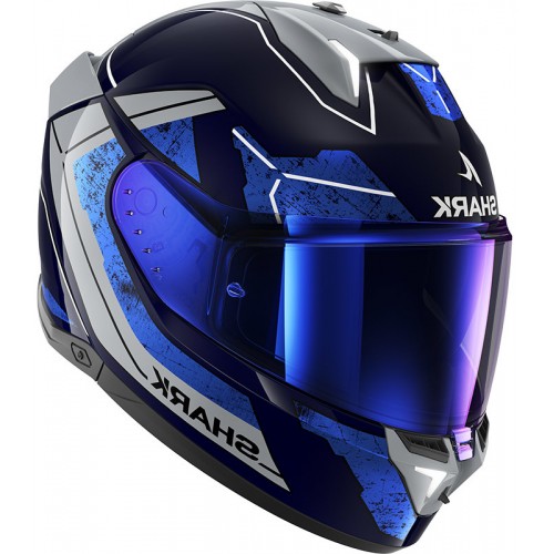 Мотошолом Shark Skwal I3 Rhad Blue