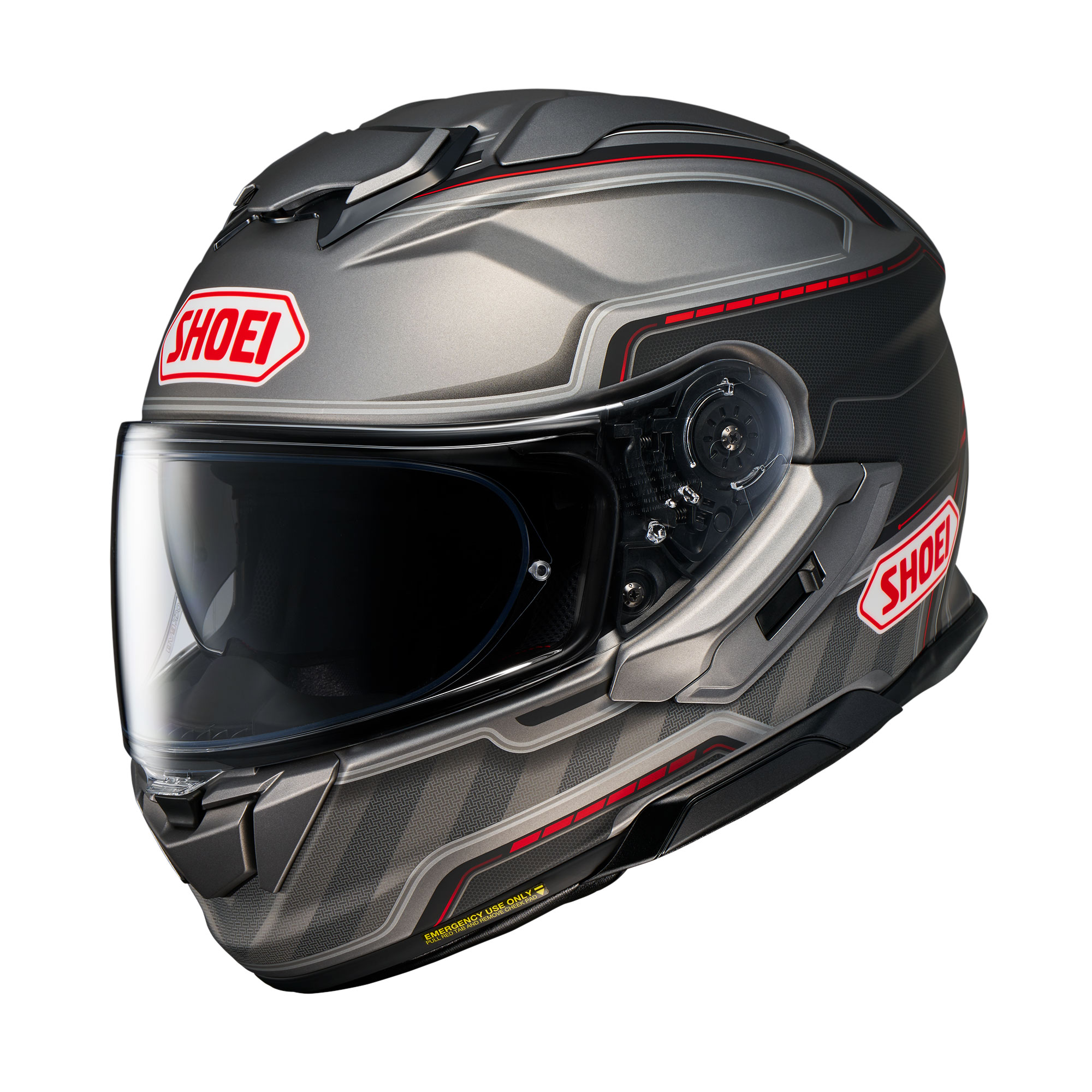 Мотошолом Shoei GT-Air 3 Discipline TC-1 Grey Red Matt купить от 0