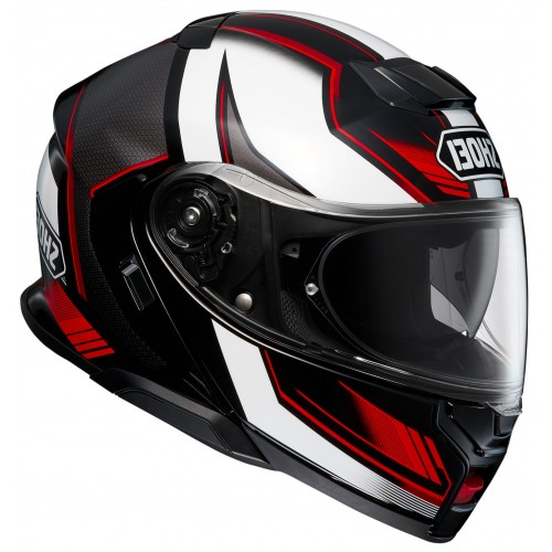 Мотошолом Shoei Neotec 3 Grasp TC-5 Black Red White Matt