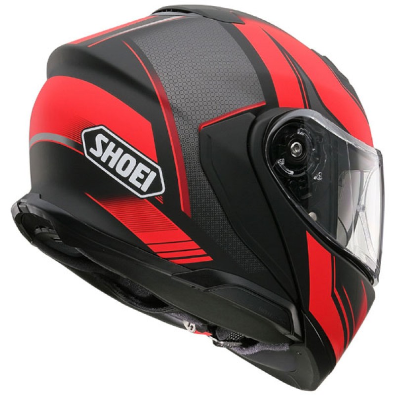Мотошолом Shoei Neotec 3 Grasp TC-1 Black Red Matt