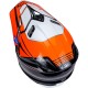 Мотошолом Shoei VFX-WR 06 Jammer TC-8 Black White Orange