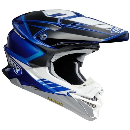 Мотошолом Shoei VFX-WR 06 Jammer TC-2 Black White Blue