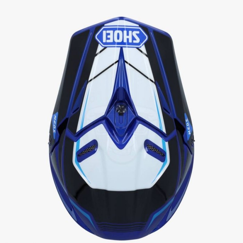 Мотошолом Shoei VFX-WR 06 Jammer TC-2 Black White Blue