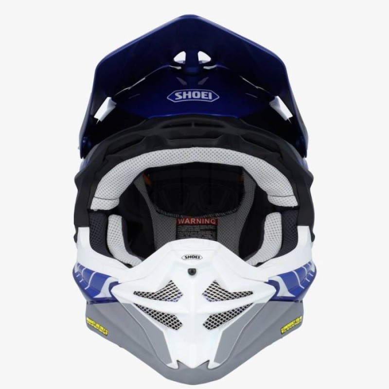 Мотошолом Shoei VFX-WR 06 Jammer TC-2 Black White Blue