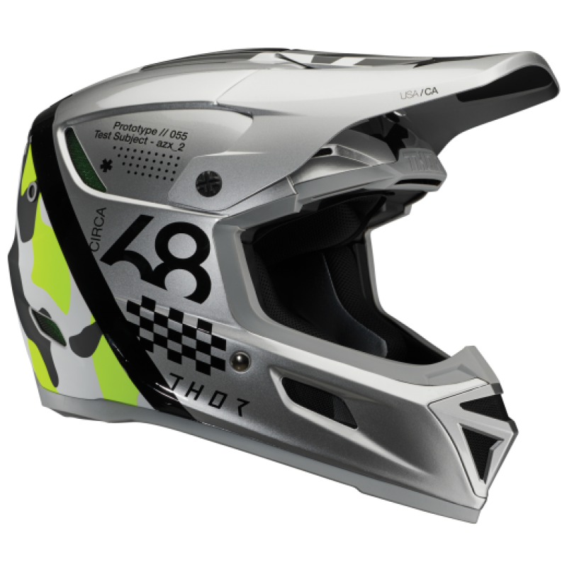 Мотошлем Thor Reflex Sport Riot MIPS Grey/Yellow