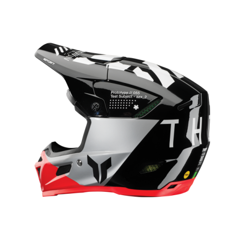 Мотошлем Thor Reflex Sport Strike MIPS Black/Red