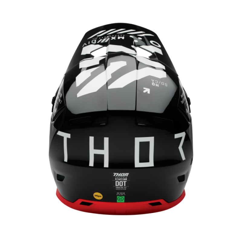 Мотошлем Thor Reflex Sport Strike MIPS Black/Red