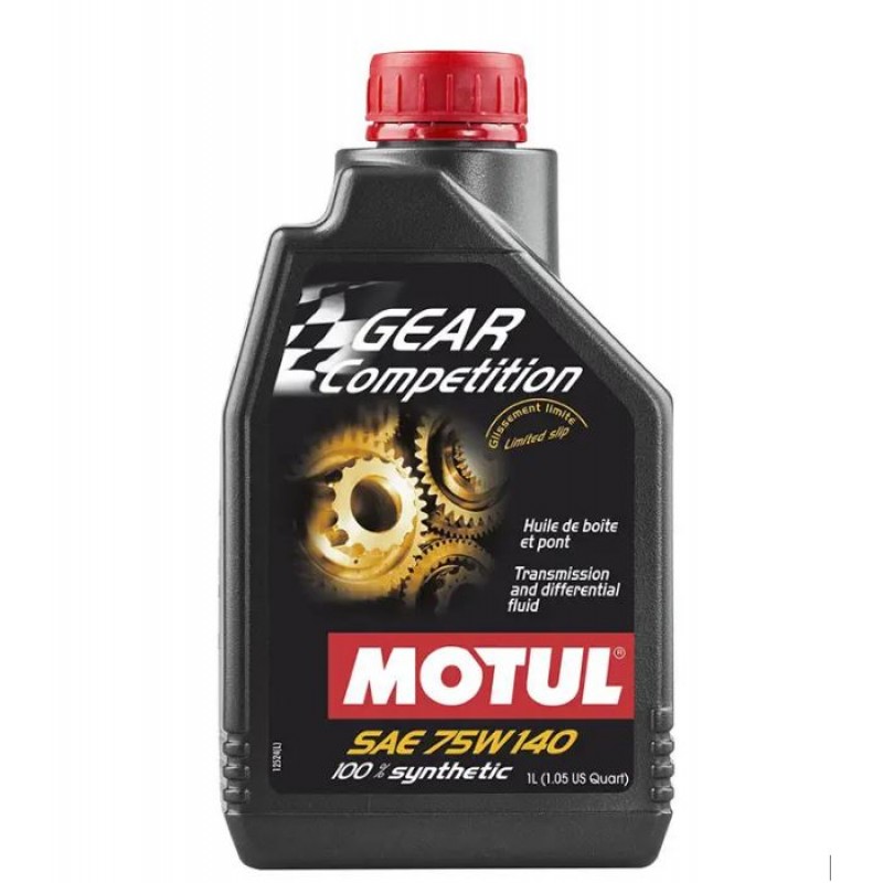 Масло трансмиссионное Motul Gear COMPETITION SAE 75W140