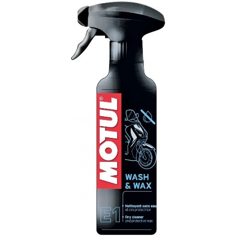 Средство для мытья и полировки Motul Wash&Wax E1