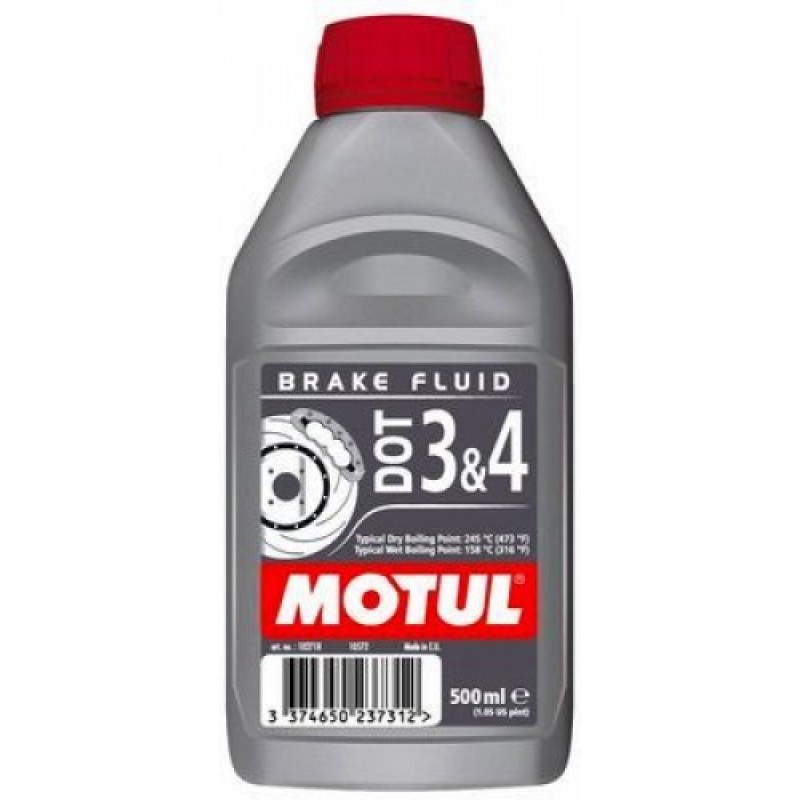 Жидкость тормозная Motul DOT 3&4 - motodom.com.ua