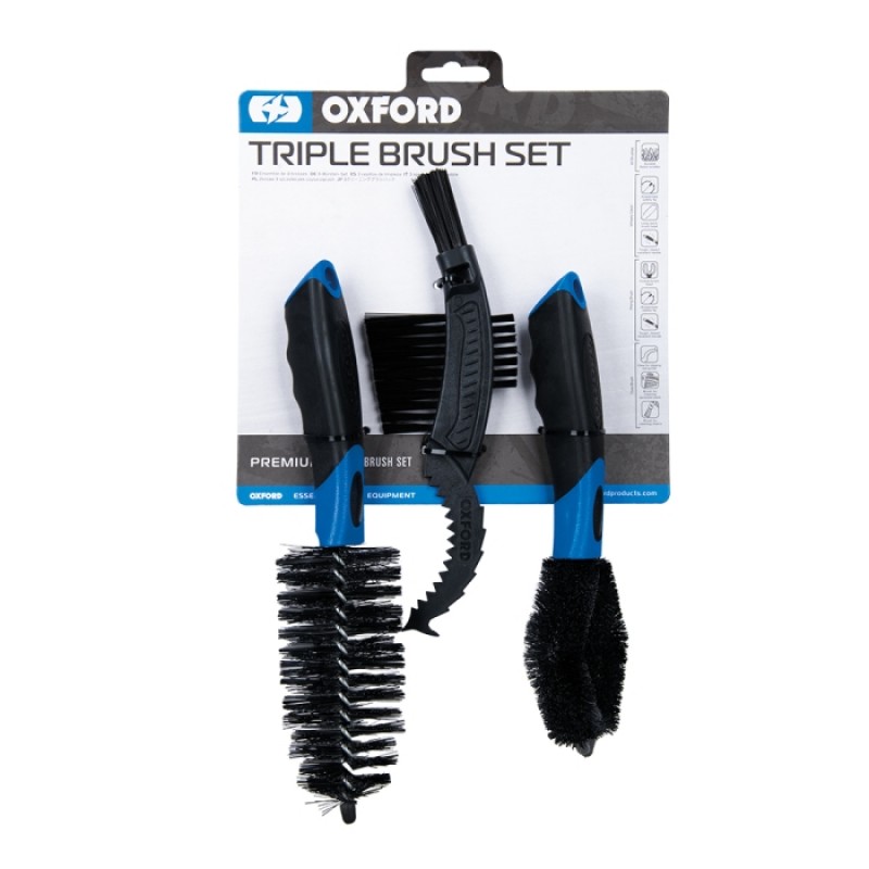Щітки для чищення Oxford Triple Brush Set