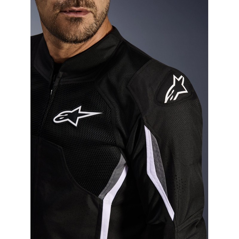 Мотокуртка Alpinestars AST V3 Air Black/Grey/White