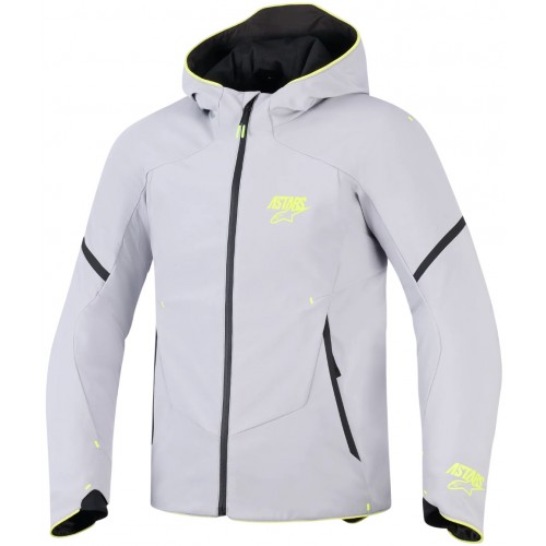 Мотокуртка Alpinestars Aeroshell WP Gray/Yellow