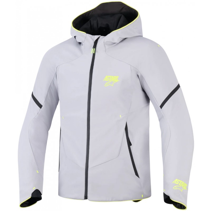 Мотокуртка Alpinestars Aeroshell WP Gray/Yellow