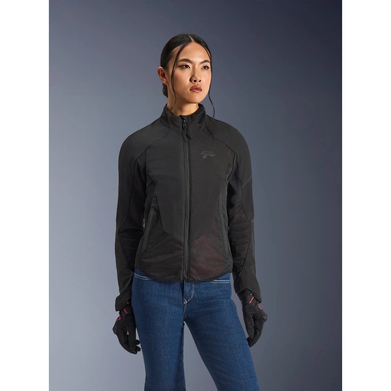 Мотокуртка жіноча Alpinestars Stella Aeroshell Air Black/Anthracite