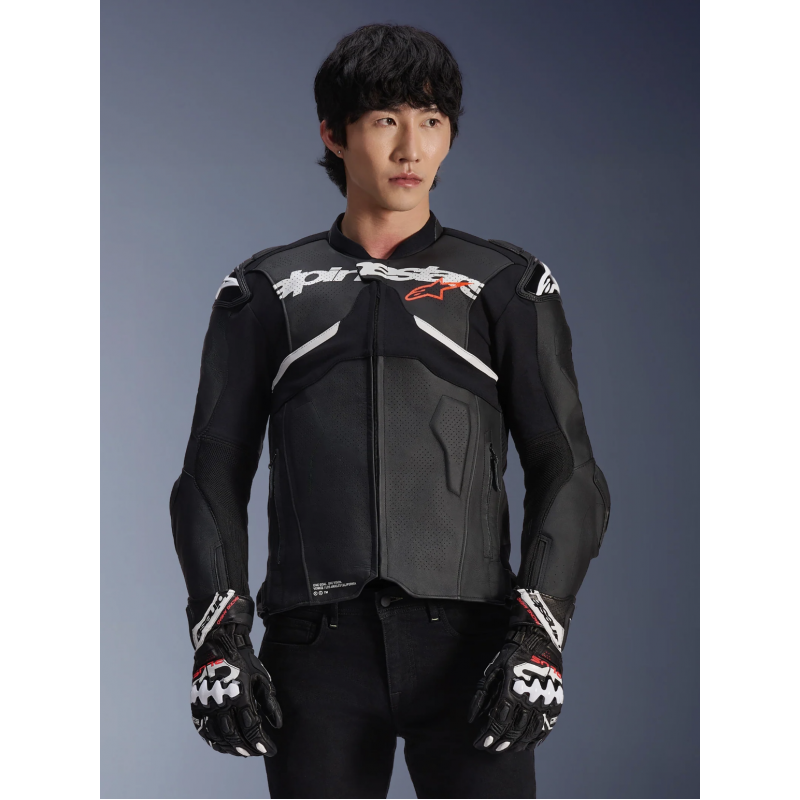 Мотокуртка Alpinestars Atem V5 Black/White